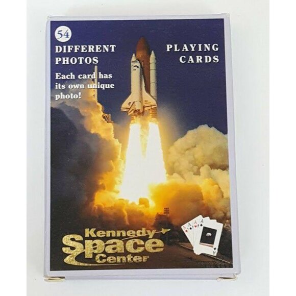 Kennedy Space Center Souvenir Playing Cards 54 Different Photos Poker Solitaire - Picture 2 of 9
